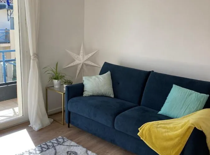 公寓 Cosy Avec Piscine A 安格雷